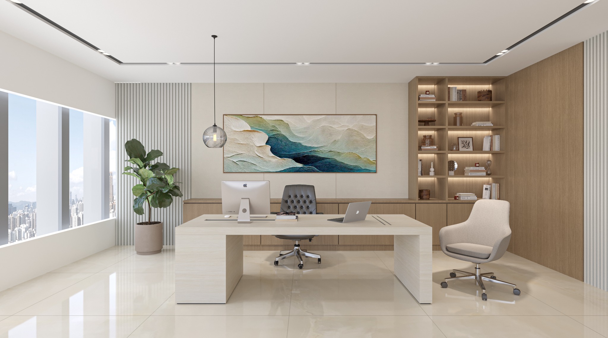 Executive office interior